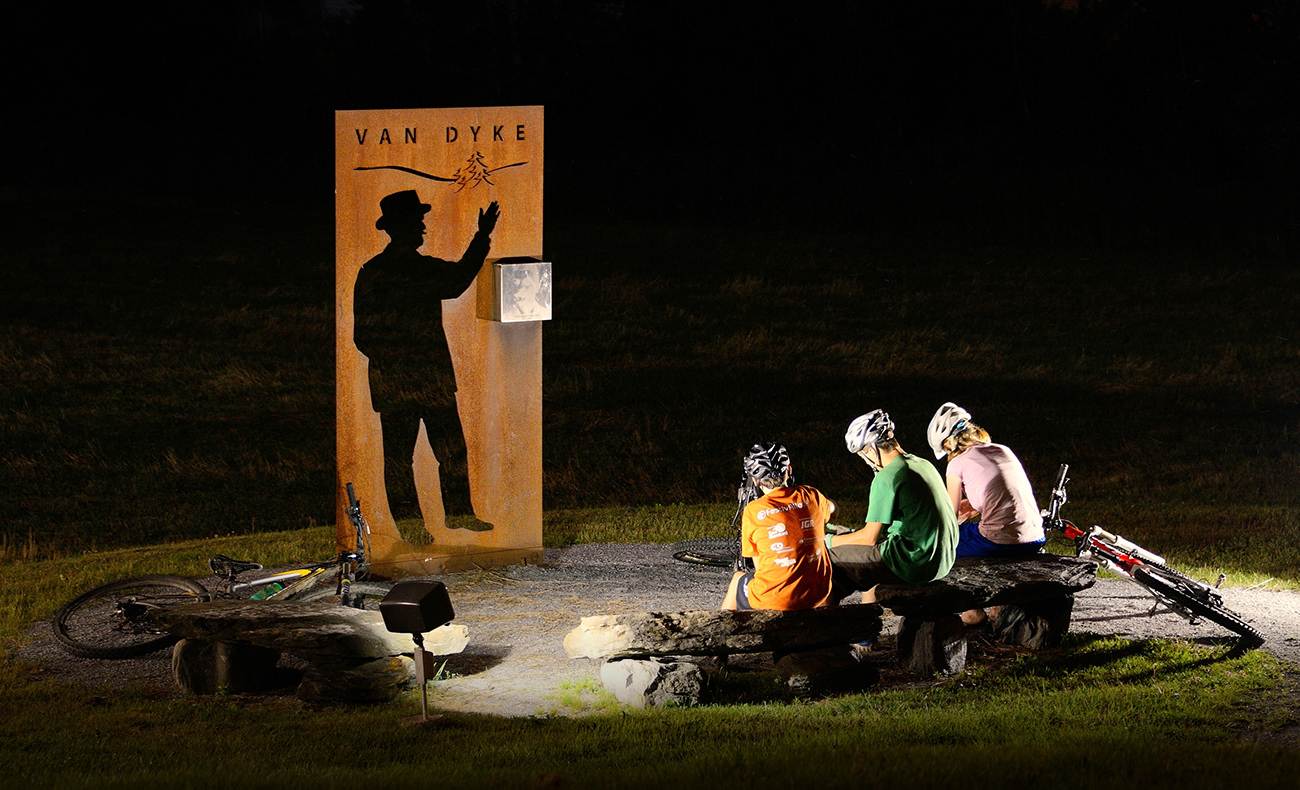 At Dusk in the Coaticook Region