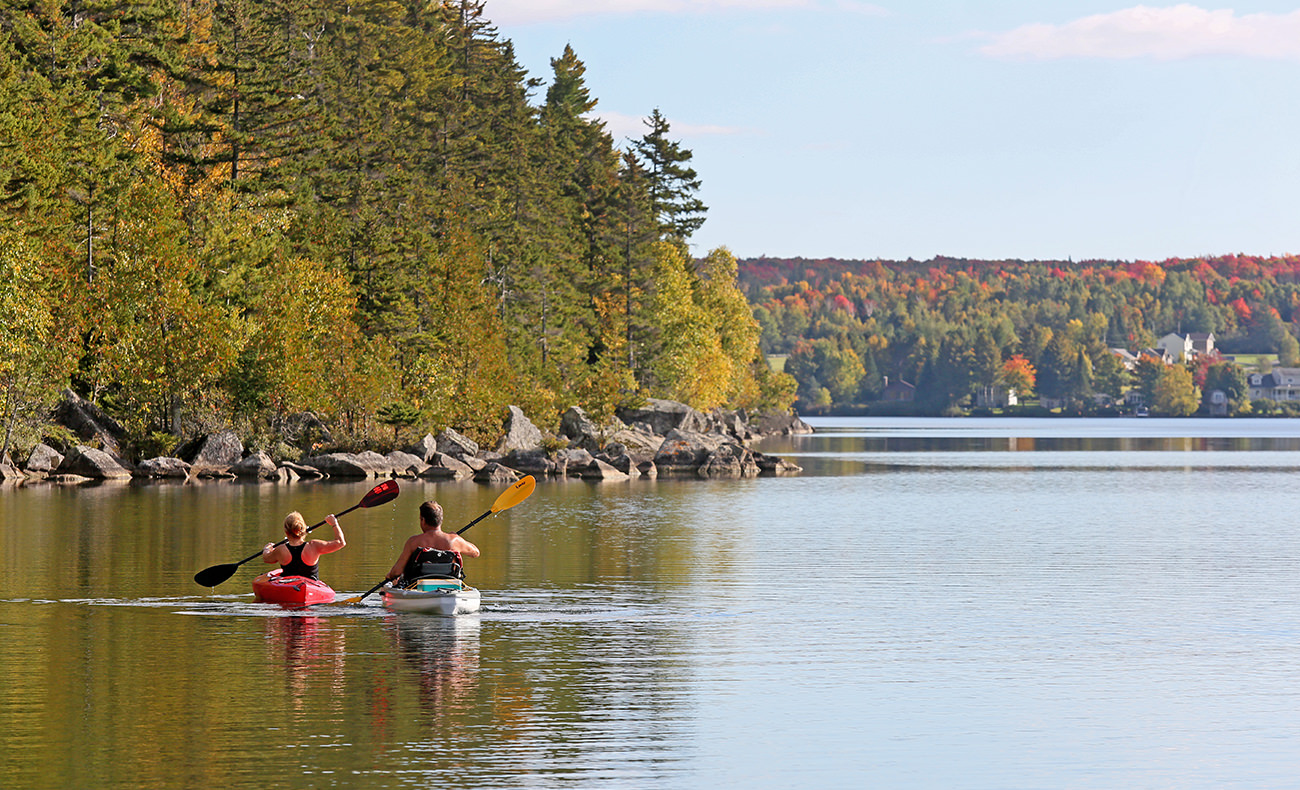 Outdoor activities in the Coaticook Region